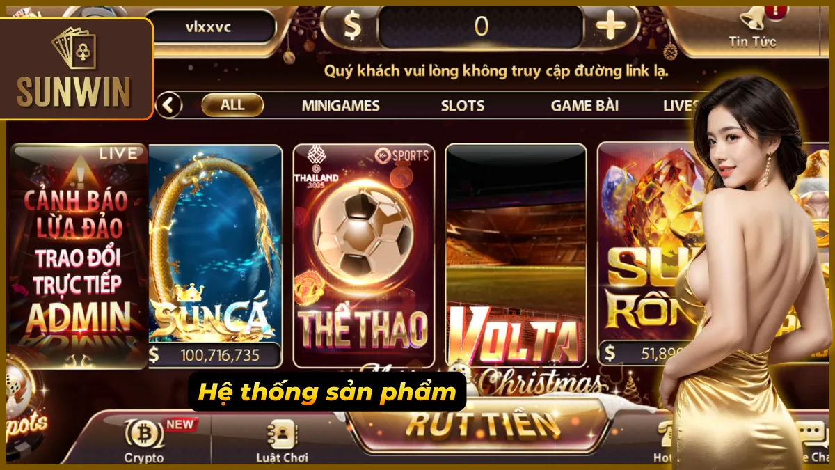 Danh mục cá cược đa dạng mang dấu ấn riêng biệt