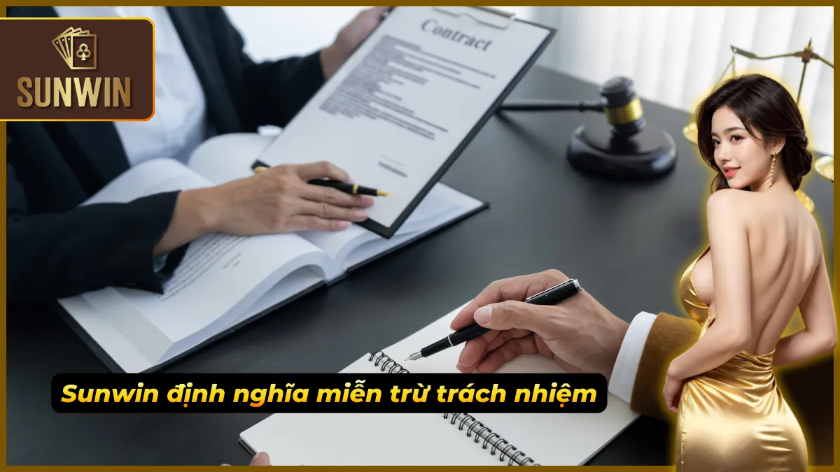 Cách Sunwin thiết lập chính sách miễn trừ trách nhiệm