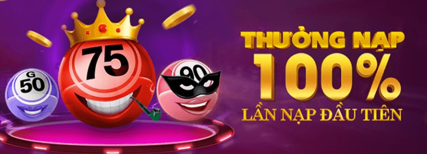 thưởng 100% lần nạp đầu tiền tại red88